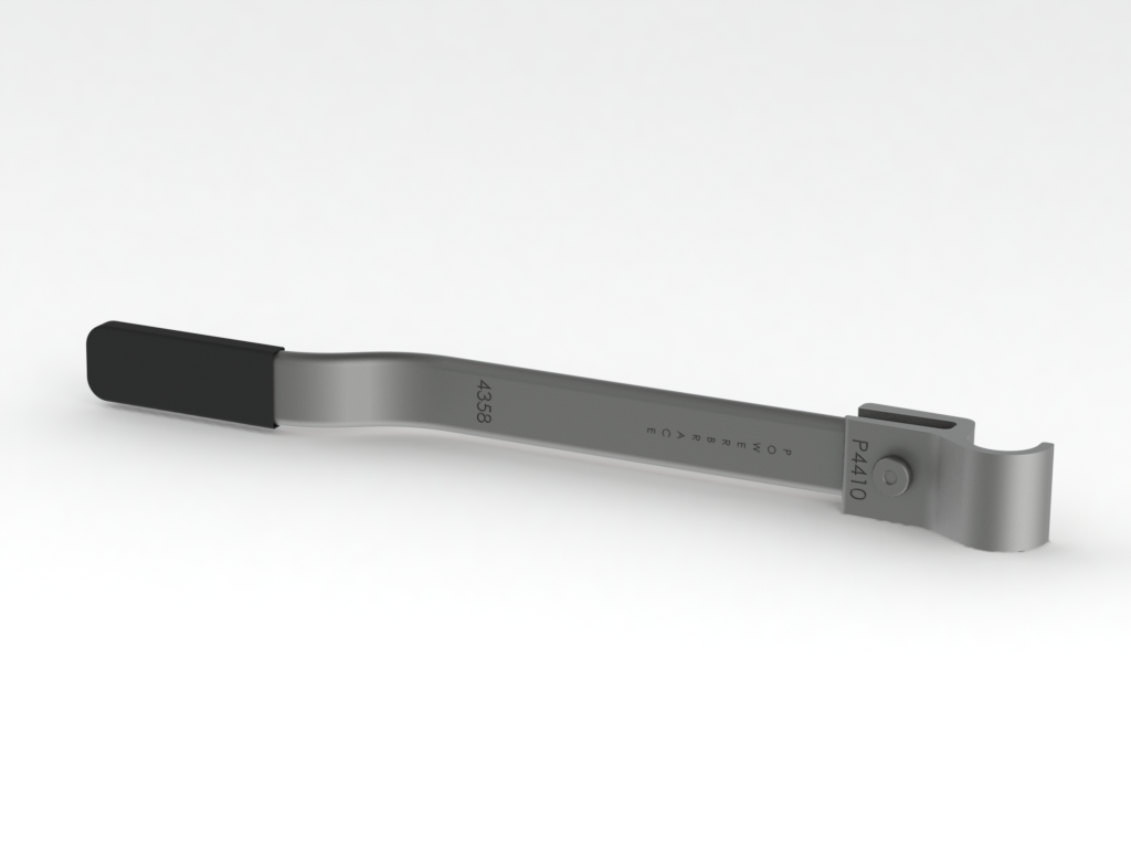 lever assembly with grip