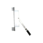 single compression latch with butts