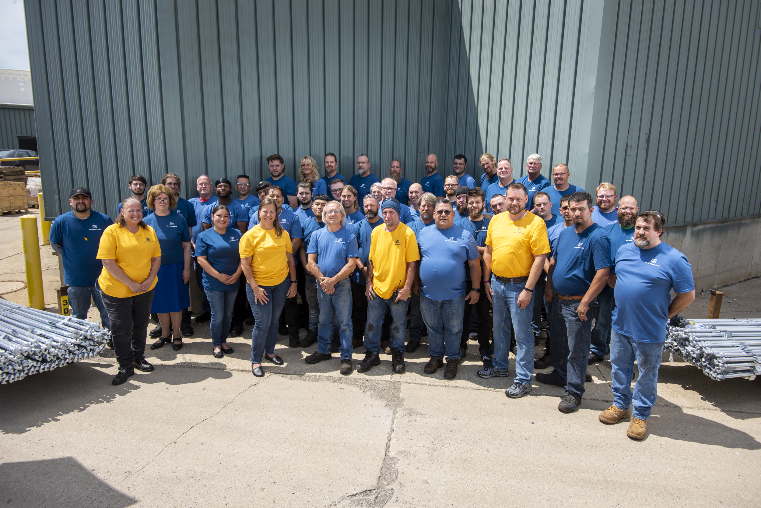 group photo of all employees