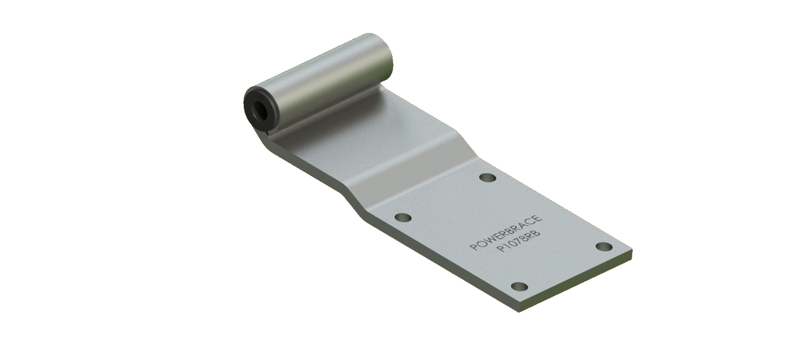4 hole galvanized steel hinge