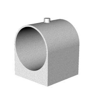 plastic bushing for guide plate