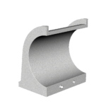 plastic half bushing