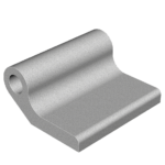 aluminum butt for compression latch
