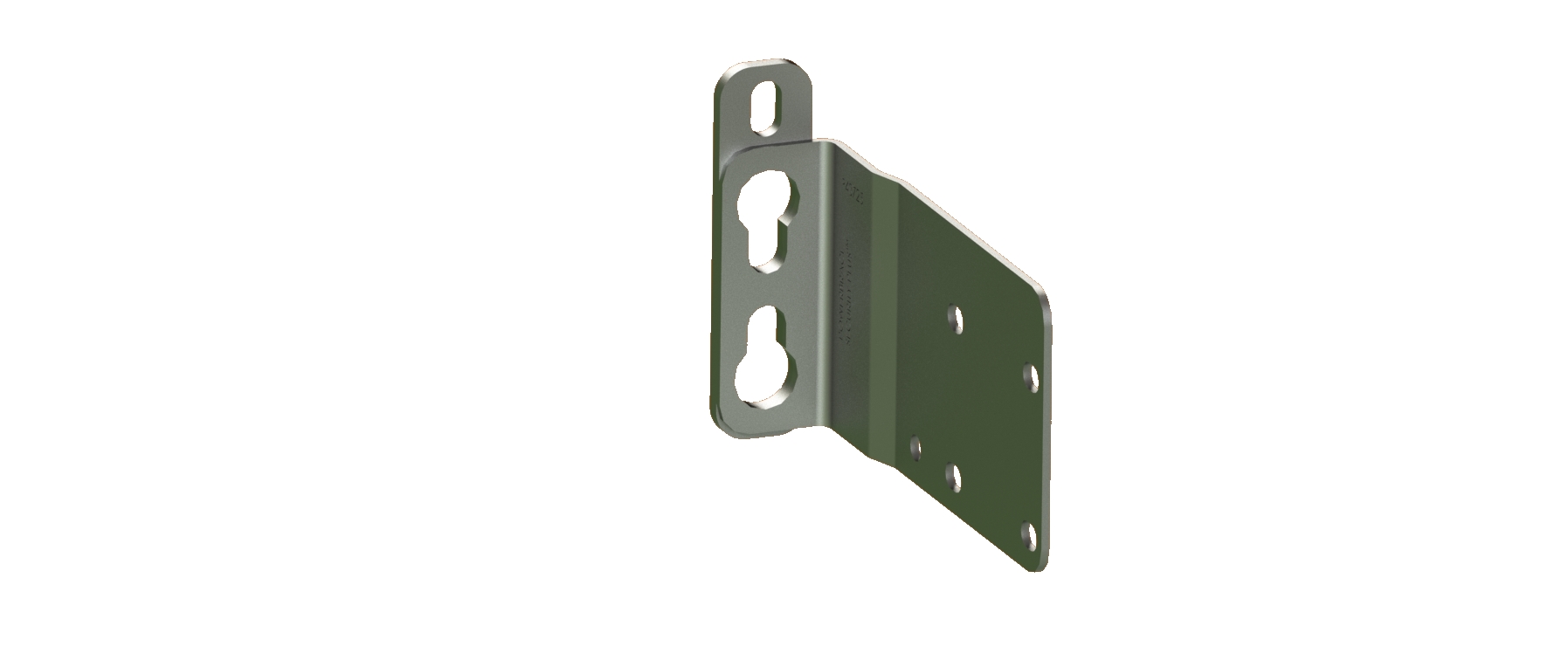 right hand theft deterrent plate