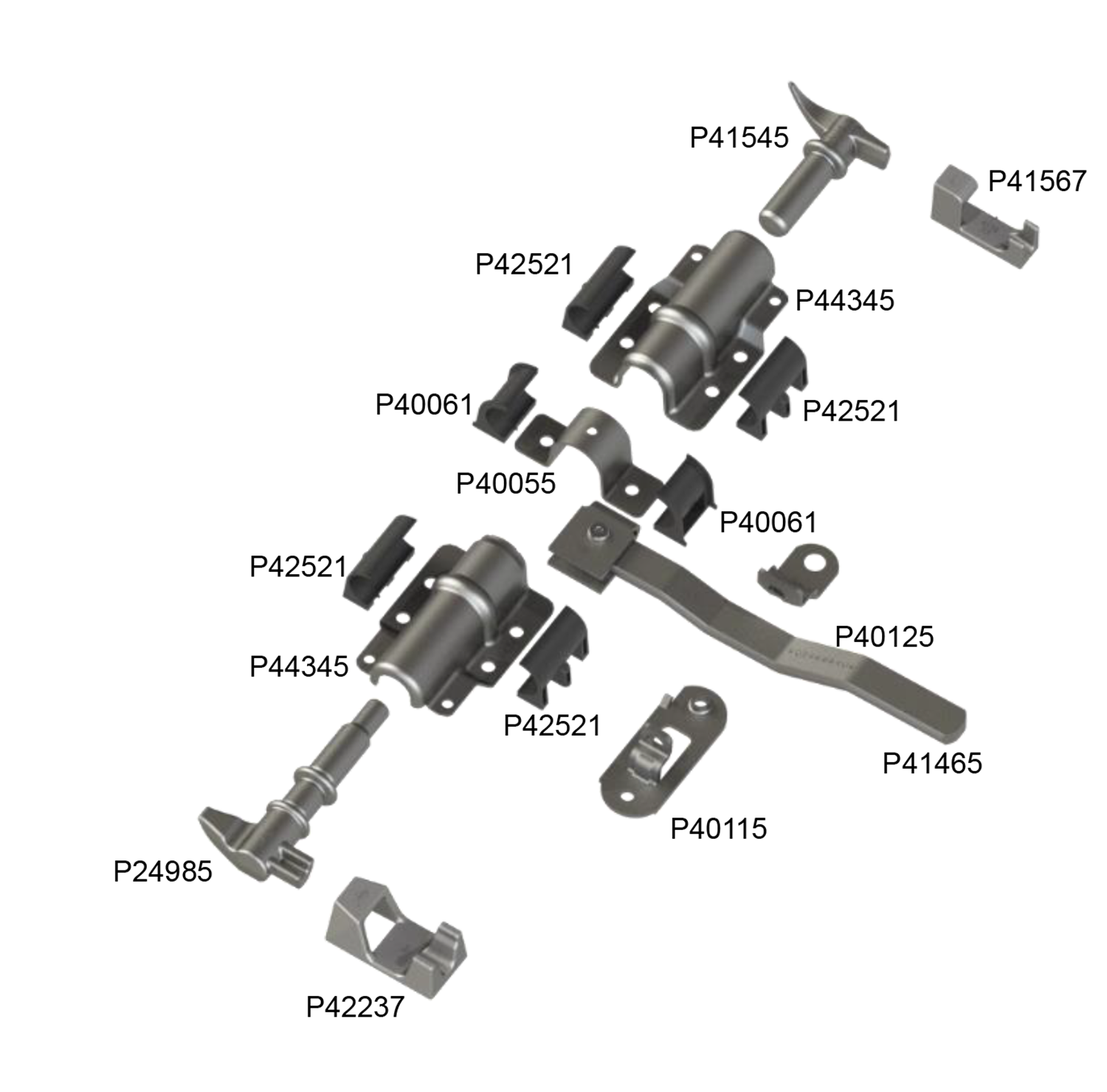 kit to build your own lockrod- minus tubing