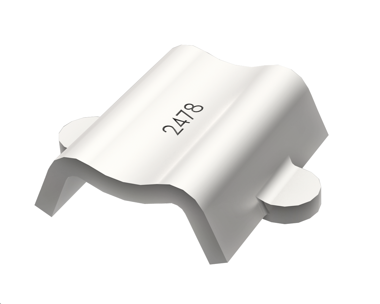 rod guide back plate