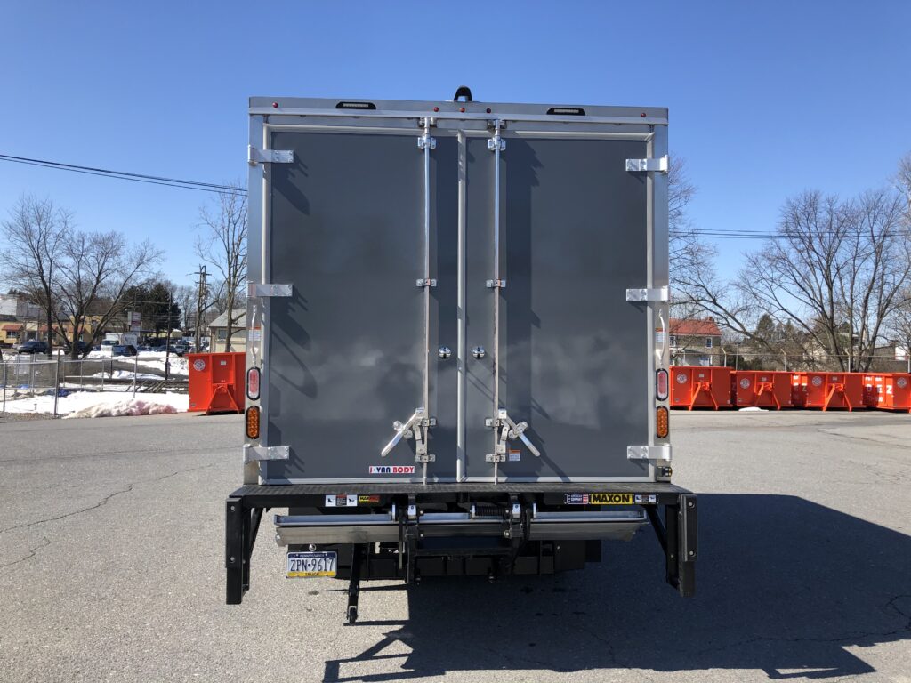 back of truck trailer